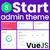 Start VueJS - Admin Dashboard Theme